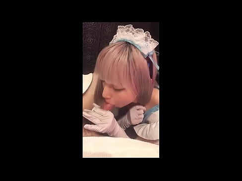 ❤️ Japanese Idol [mayuka], franskur vinnukonubúningur, 1. hluti, blástur og hristur af sér með húðkrem ❤️❌ Kynlífsmyndband á klám is.amourpassionfever.ru ❌❤